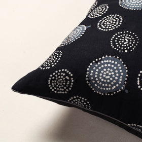  Black Hand Batik Printed Cotton Cushion Cover