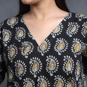 Buy Hand Batik Printed Cotton Flared Gher Dress Online l iTokri.com