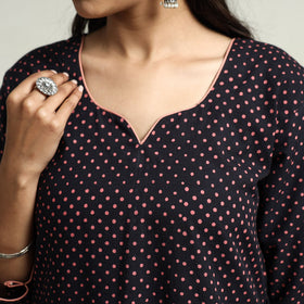 batik printed kurta
