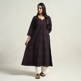 batik printed kurta