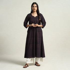 batik printed kurta