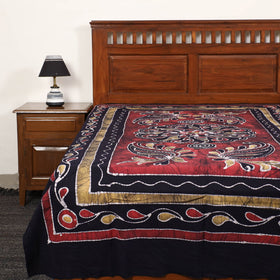 Buy Hand Batik Printed Cotton Single Bed Cover (96 x 59 in) 34 Online l iTokri.com