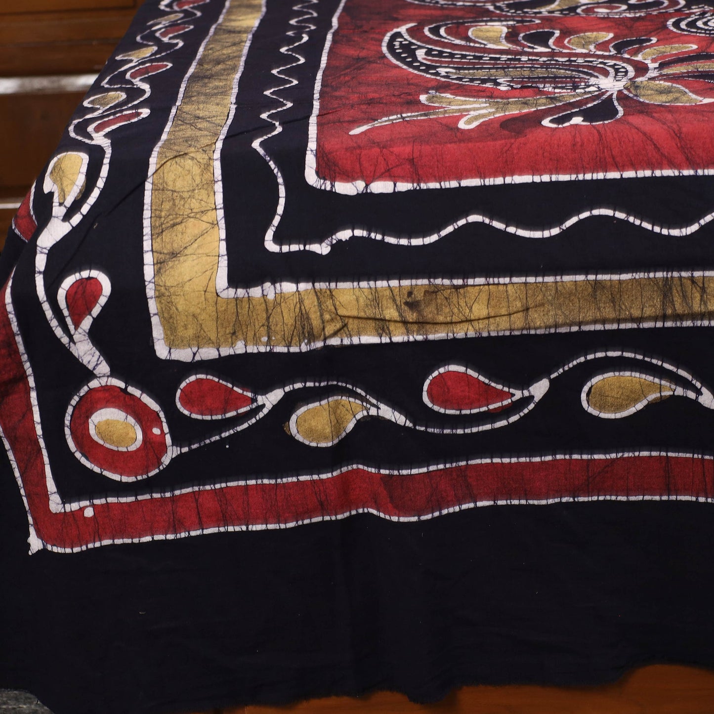 Buy Hand Batik Printed Cotton Single Bed Cover (96 x 59 in) 34 Online l iTokri.com