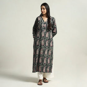 Hand Batik Printed Kurta