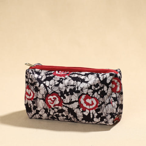 Hand Batik Printed Cotton Toiletry Pouch 02 