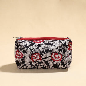  Hand Batik Printed Cotton Toiletry Pouch 02 