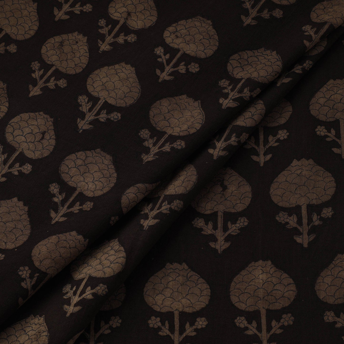 Hand akola slub cotton fabric 15 - handcrafted