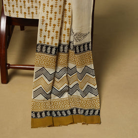 Hand bagru cotton 3pc unstitched dress material 27