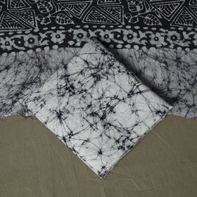 Hand batik cotton 3pc unstitched dress material 22