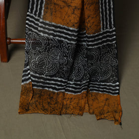 Hand batik cotton 3pc unstitched dress material 26
