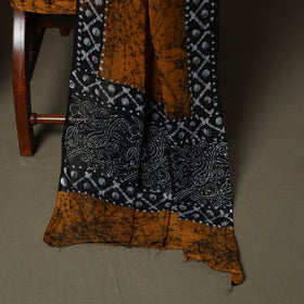 Hand batik cotton 3pc unstitched dress material 31