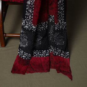 Hand batik cotton 3pc unstitched dress material 35