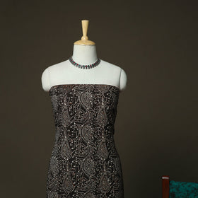Hand batik cotton 3pc unstitched dress material 39