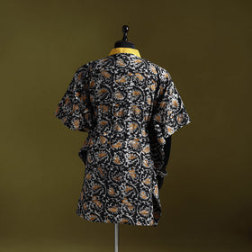 Hand batik cotton medium kaftan 48 - handcrafted