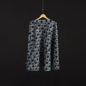 Hand batik cotton wrap around skirt 89 - handcrafted