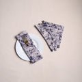Hand block batik print table napkins (set of 4) 22