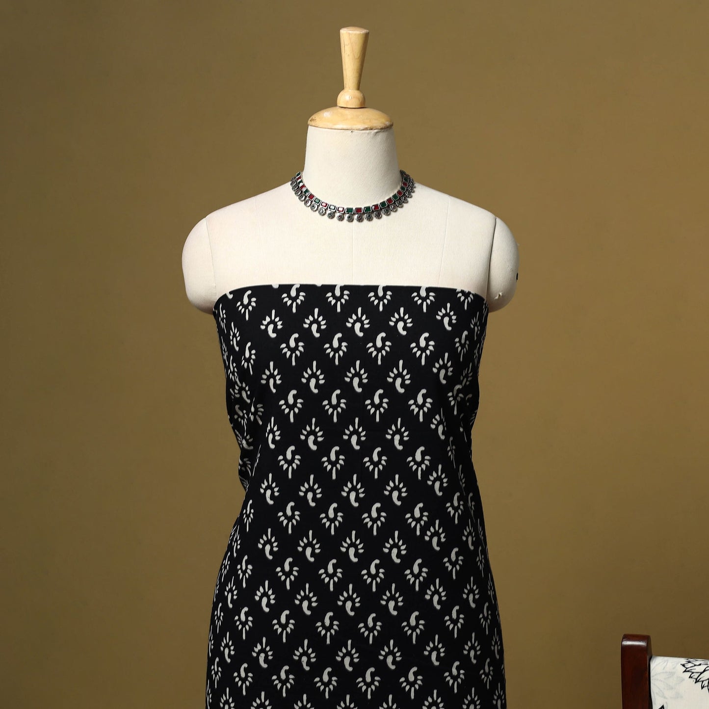 Hand jaipur cotton 3pc unstitched dress material 29