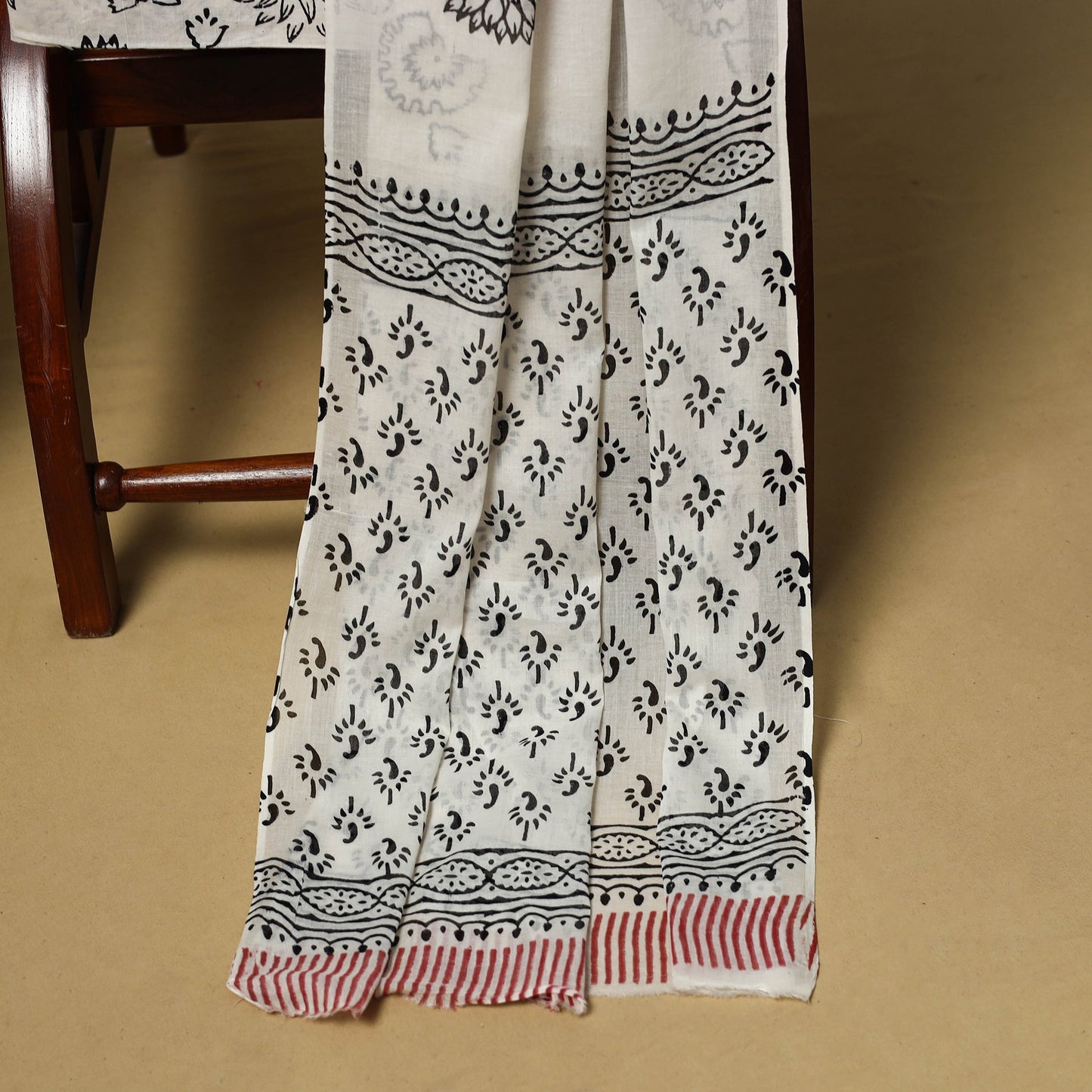 Hand jaipur cotton 3pc unstitched dress material 29