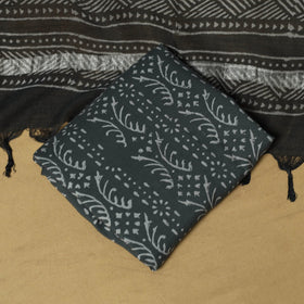 Hand jaipur linen 3pc unstitched dress material 26