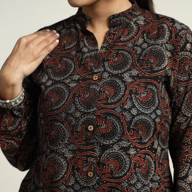  Hand Block Print Cotton Ajrakh Dress
