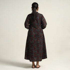  Hand Block Print Cotton Ajrakh Dress