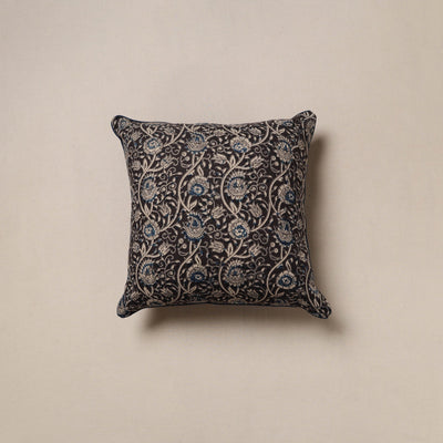 Hand kalamkari cushion cover 22 - handcrafted