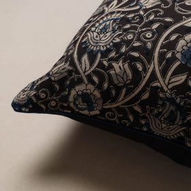 Hand kalamkari cushion cover 22 - handcrafted