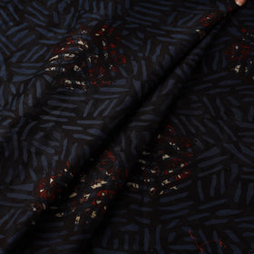 Hand natural dyed chanderi silk fabric 27 - handcrafted