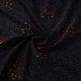 Hand natural dyed chanderi silk fabric 27 - handcrafted