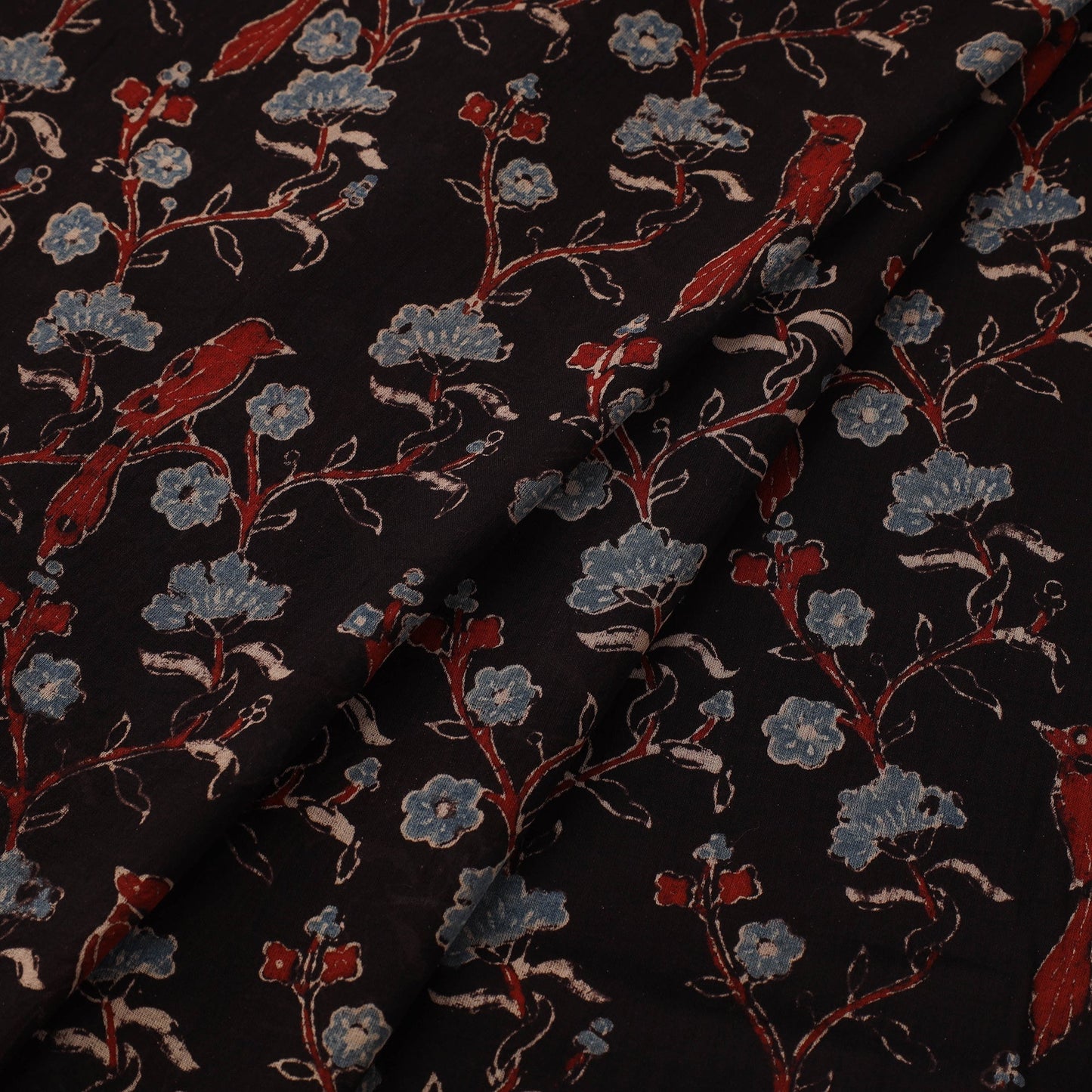 Hand pure mul cotton natural dyed fabric 09 - handcrafted