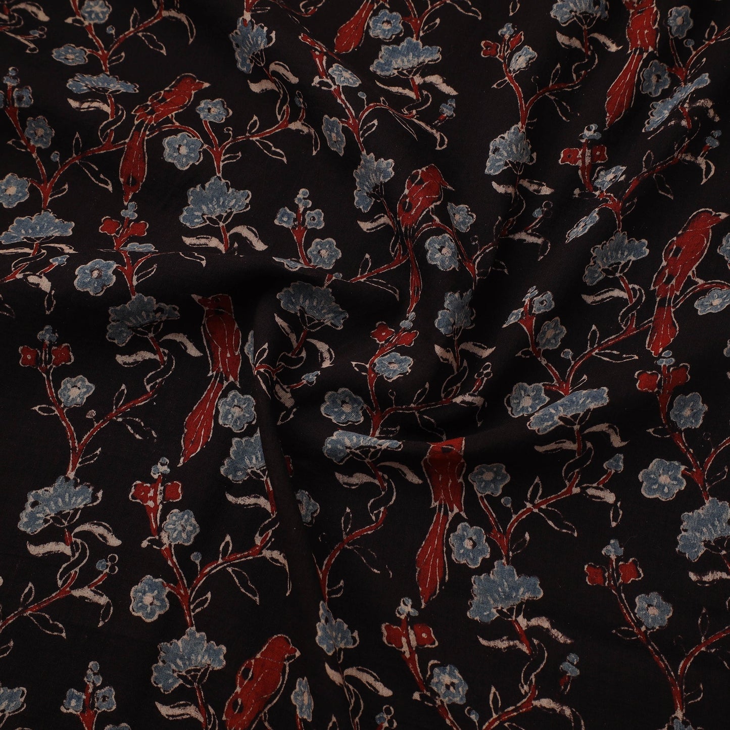 Hand pure mul cotton natural dyed fabric 09 - handcrafted