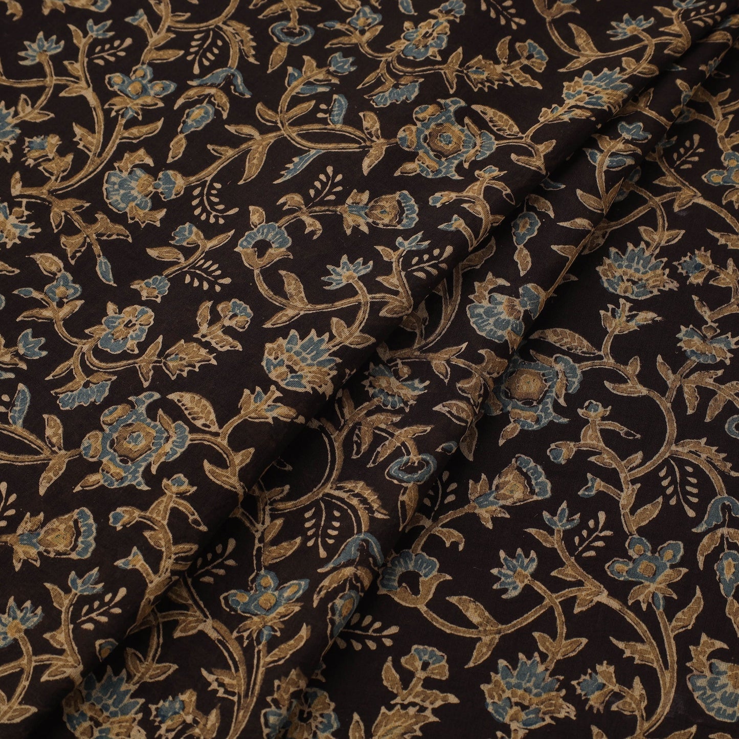 Hand pure mul cotton natural dyed fabric 13 - handcrafted