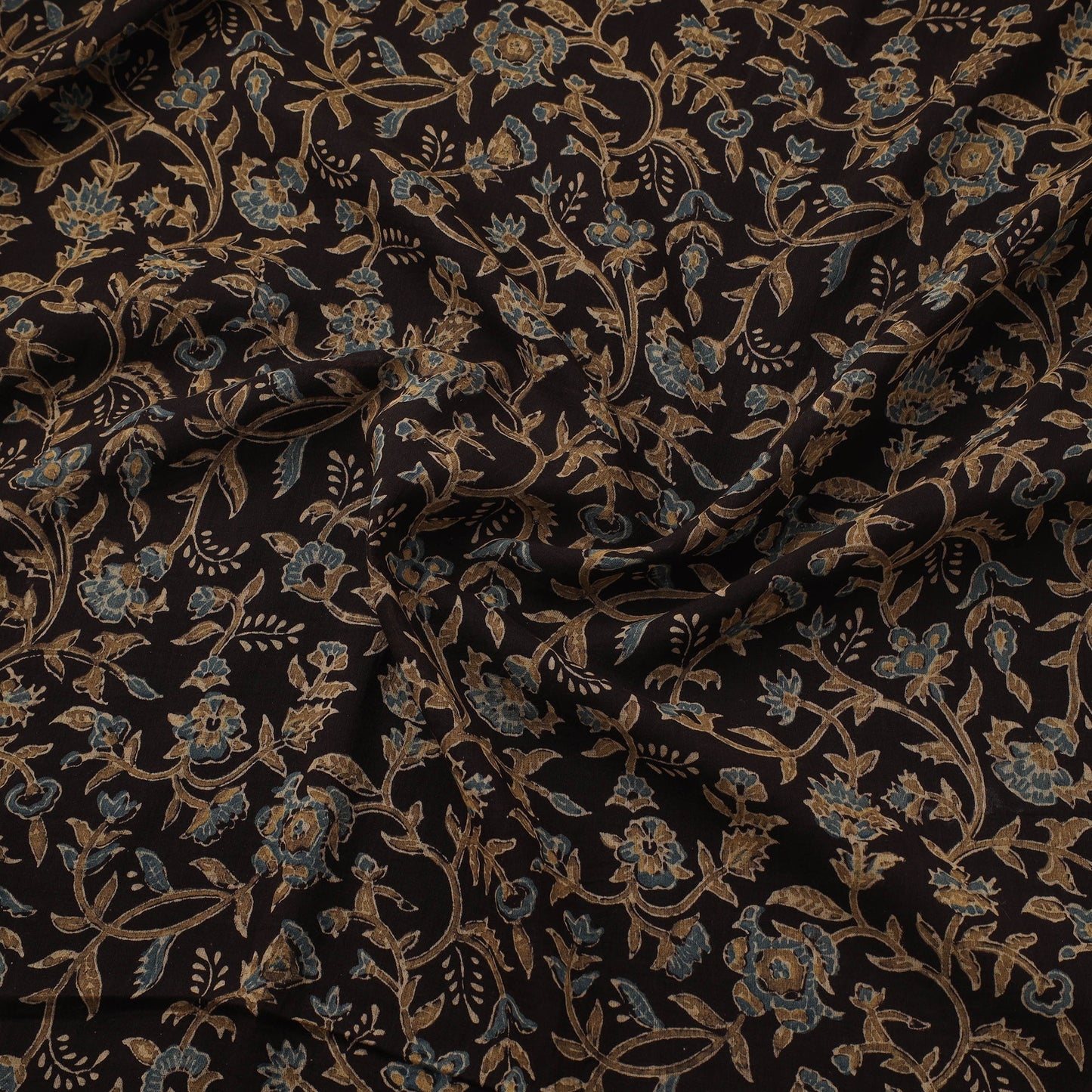 Hand pure mul cotton natural dyed fabric 13 - handcrafted