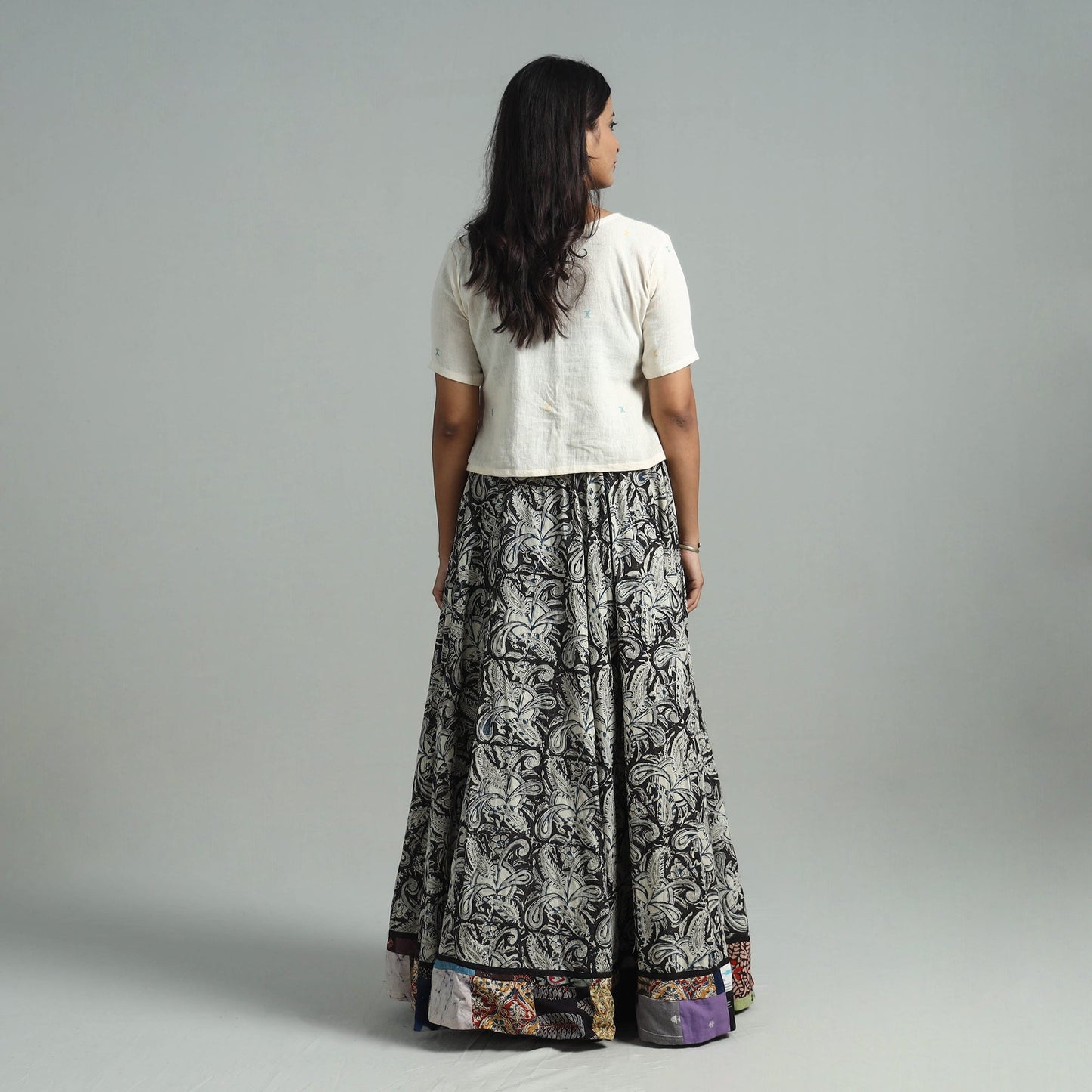 Shop Pure Cotton Kalamkari Skirt 