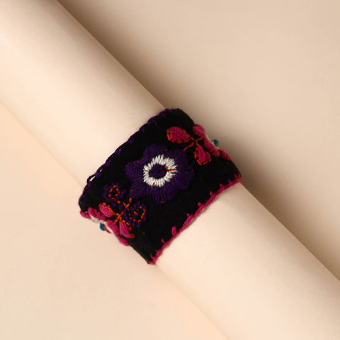 Buy Hand Embroidered Chandi Mati Boho Bracelet