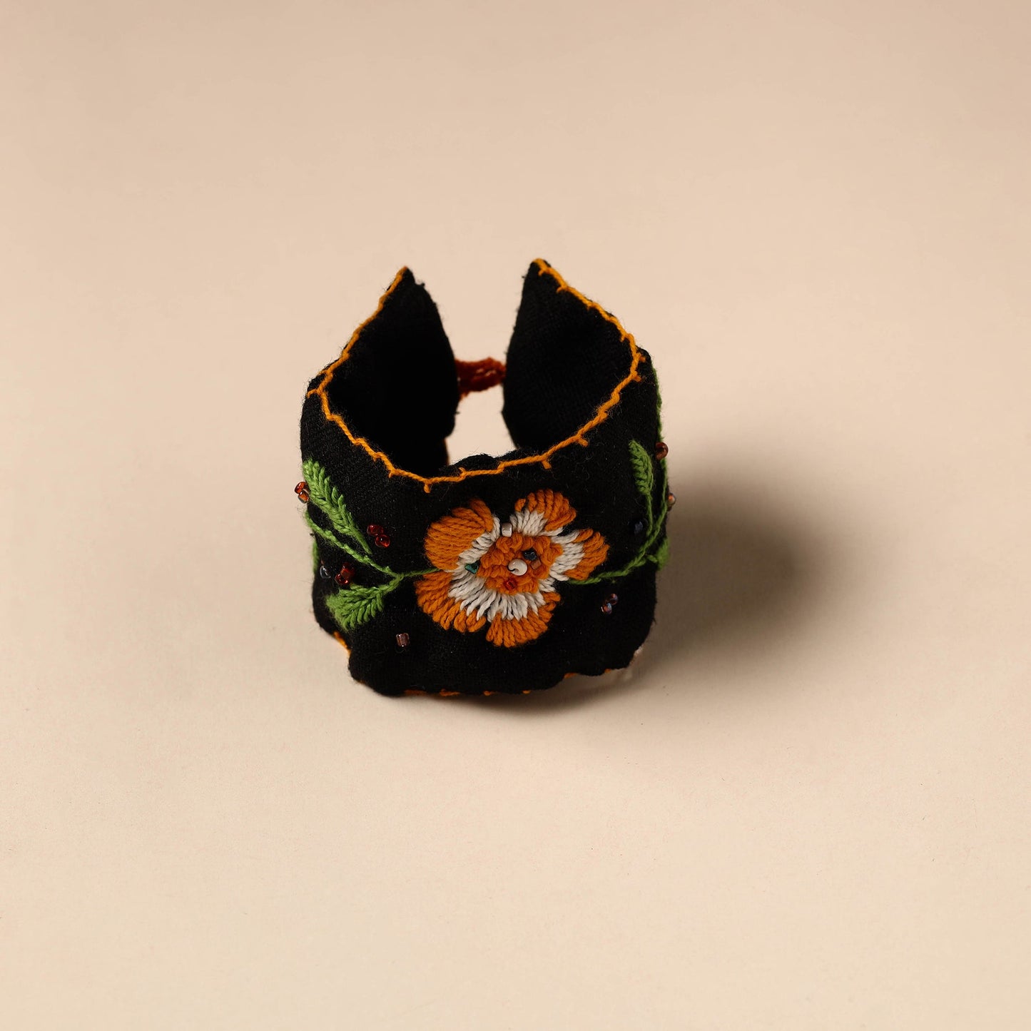 Buy Hand Embroidered Chandi Mati Boho Bracelet