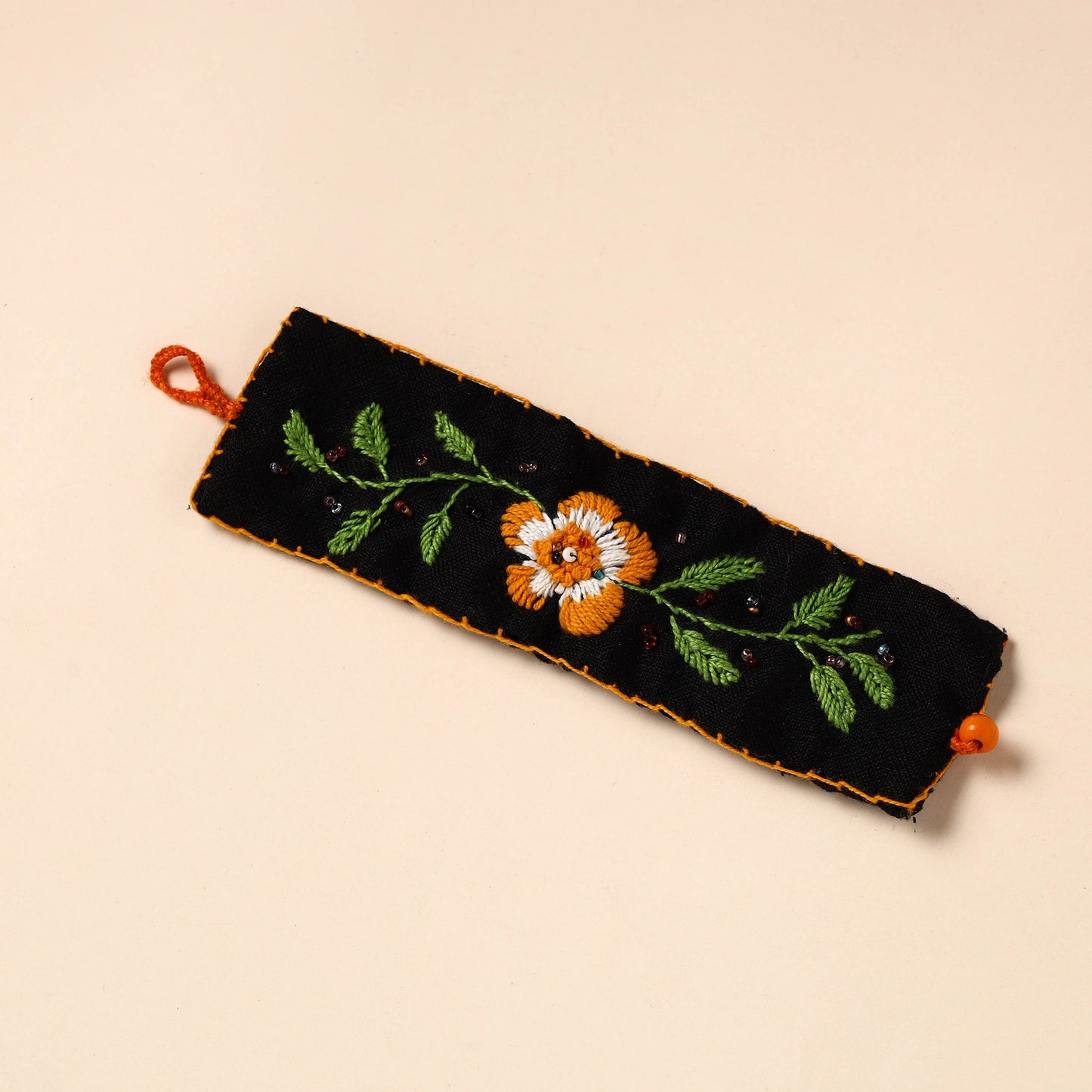 Buy Hand Embroidered Chandi Mati Boho Bracelet