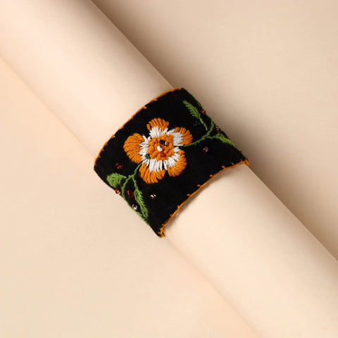 Buy Hand Embroidered Chandi Mati Boho Bracelet