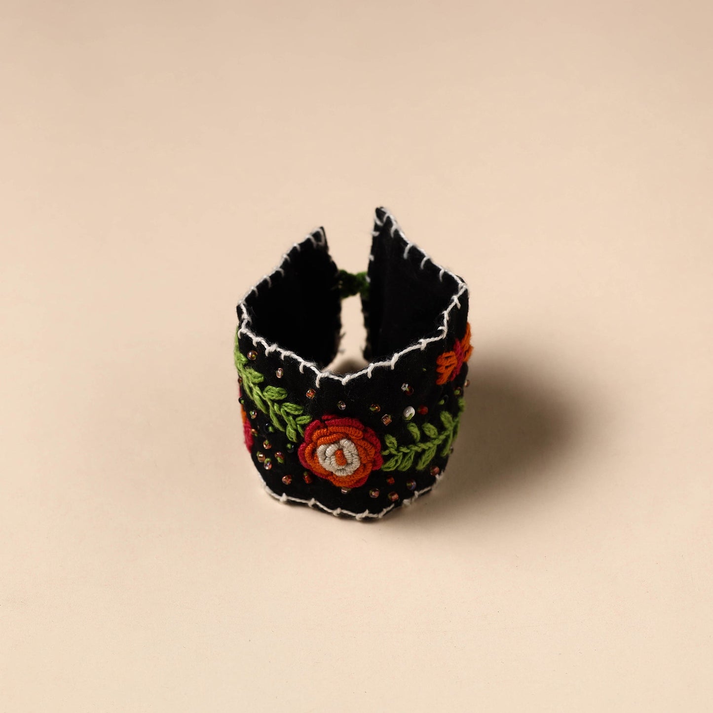 Buy Hand Embroidered Chandi Mati Boho Bracelet