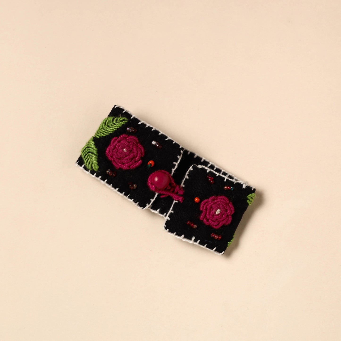 Buy Hand Embroidered Chandi Mati Boho Bracelet