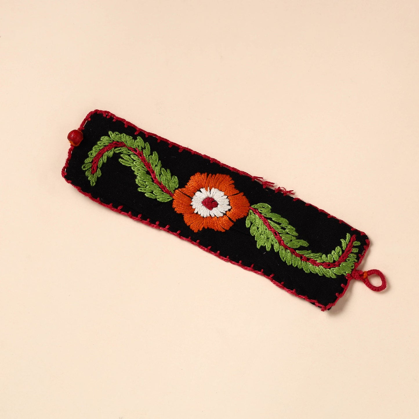 Buy Hand Embroidered Chandi Mati Boho Bracelet