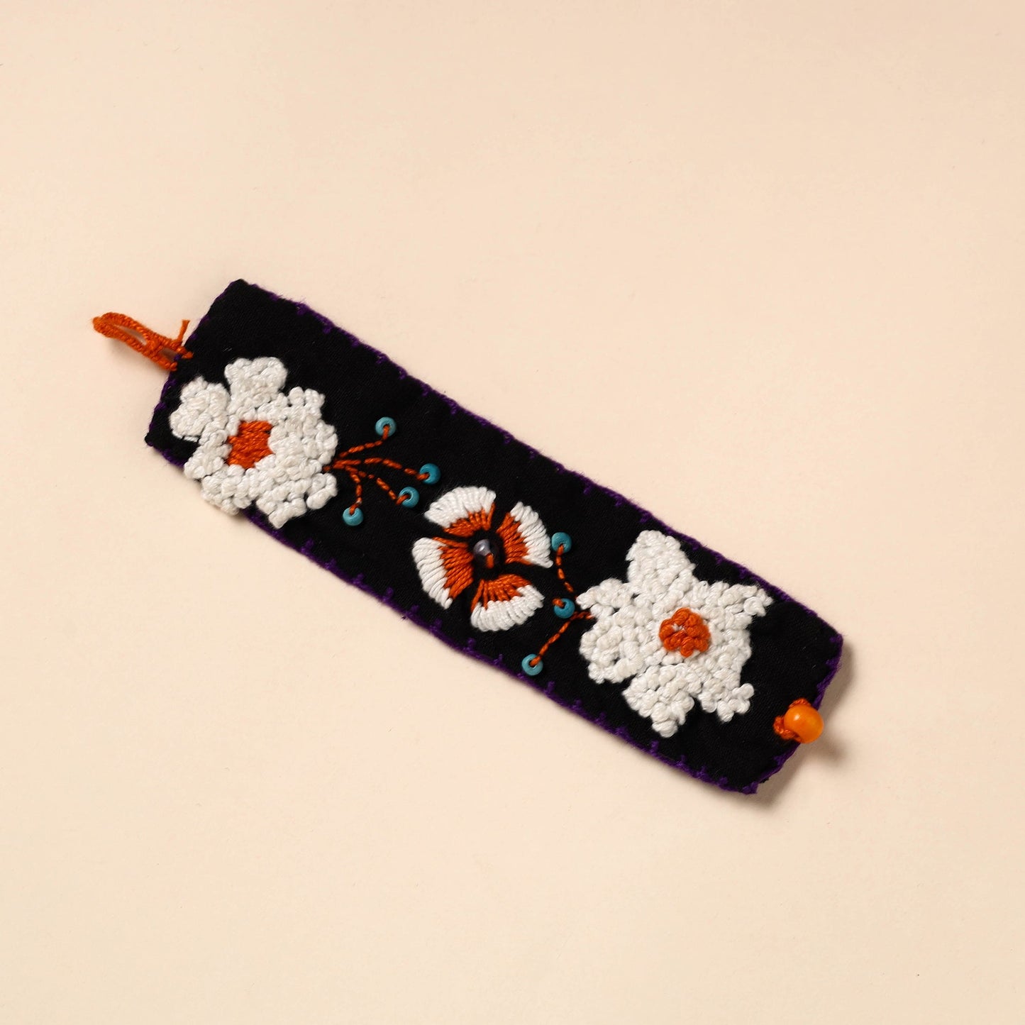 Buy Hand Embroidered Chandi Mati Boho Bracelet