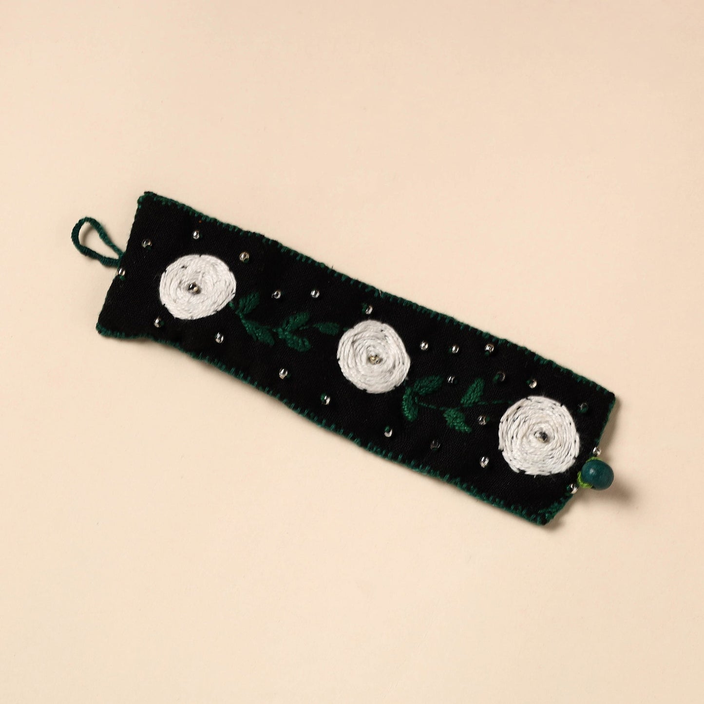 Buy Hand Embroidered Chandi Mati Boho Bracelet