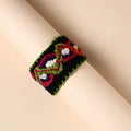 Buy Hand Embroidered Chandi Mati Boho Bracelet