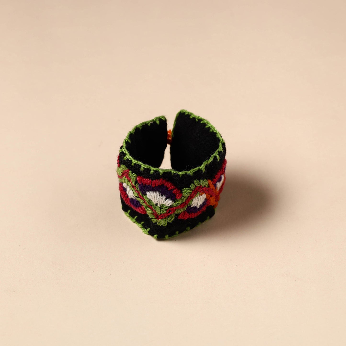 Buy Hand Embroidered Chandi Mati Boho Bracelet