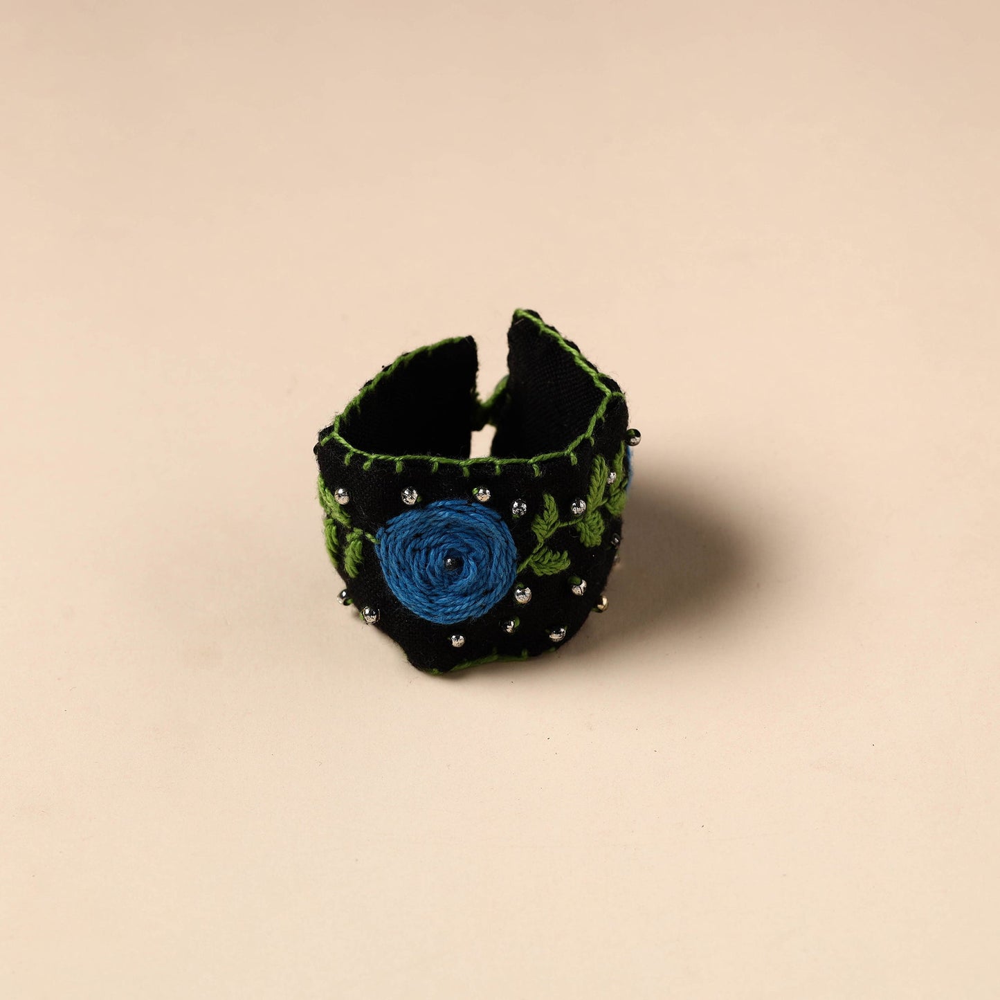 Buy Hand Embroidered Chandi Mati Boho Bracelet