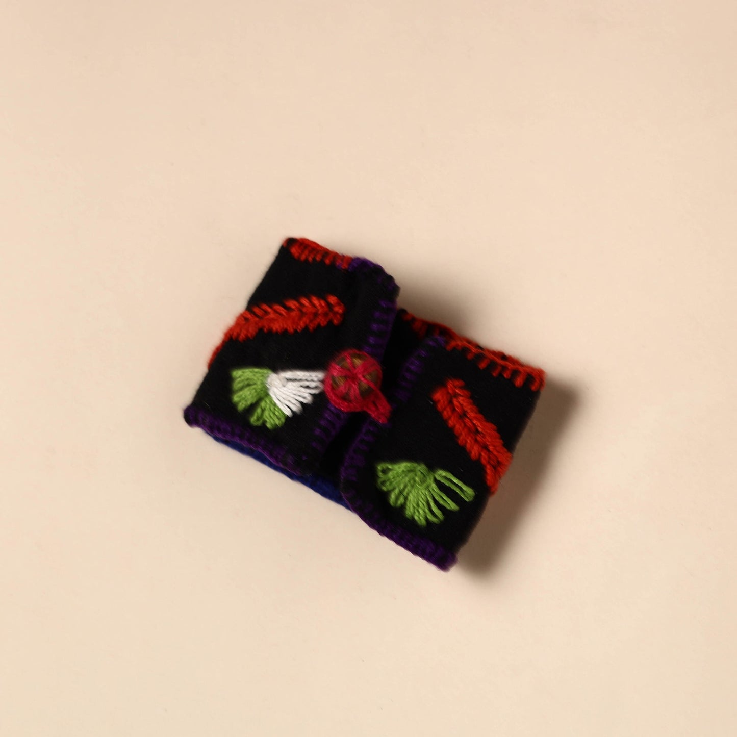 Buy Hand Embroidered Chandi Mati Boho Bracelet