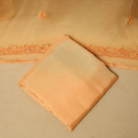 Hand embroidered georgette 3pc unstitched dress material 40