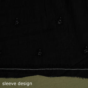 Hand Embroidery 2pc Mul Chanderi Chikankari Dress Material