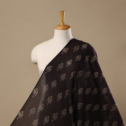 Hand pure mul cotton natural dyed fabric 14 - handcrafted